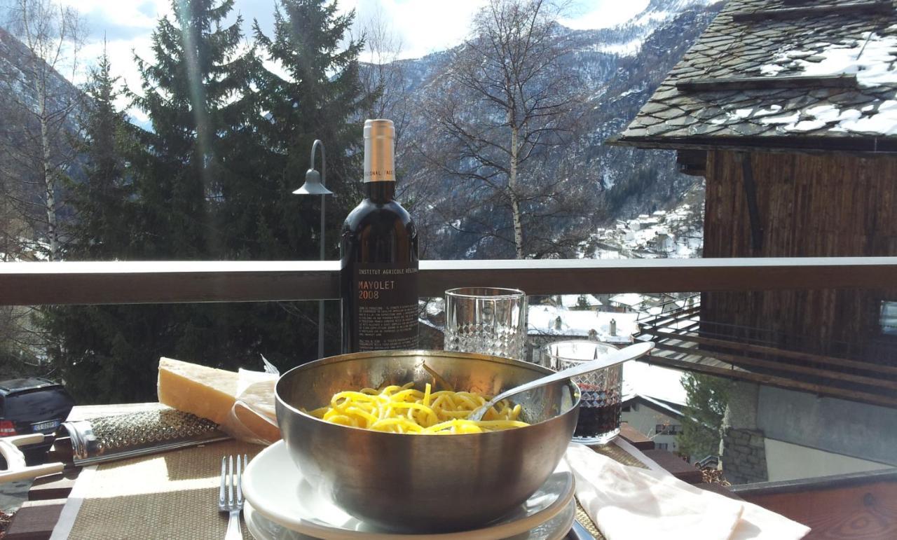 Cervinia-Valt Sport & Relax House Leilighet Valtournenche Eksteriør bilde